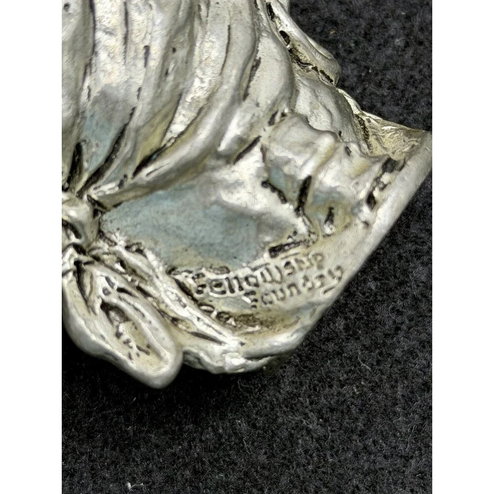 Vintage Pirate Pewter Shot Glass Fellowship Foundry USA